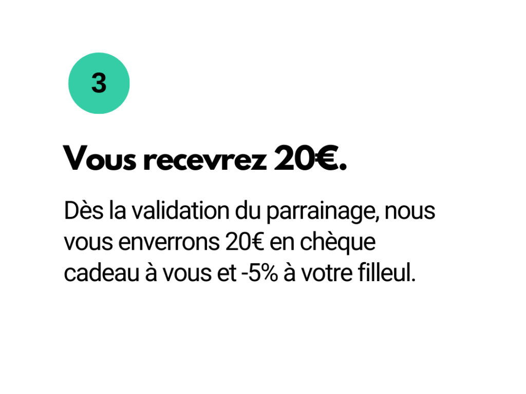 Etape 3 Referal ( description )